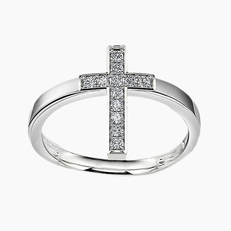 cross ring, s925 cross ring, sterling silver cross ring, cross ring for man, mans cross ring, eternity ring band, silver eternity ring, amulet ring