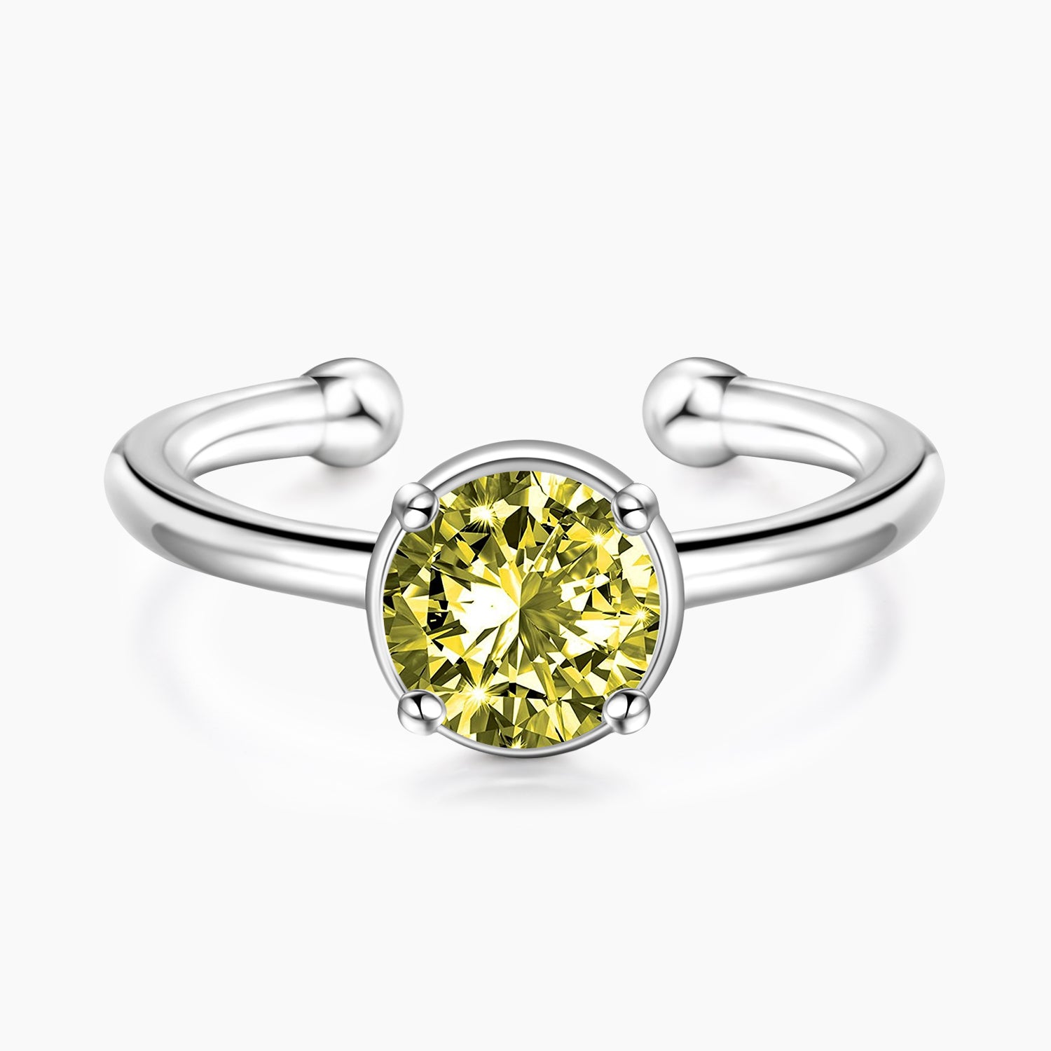 peridot birthstone, birthstone ring, cz rings