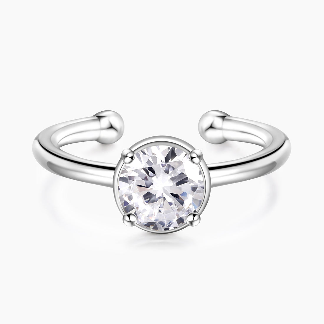 april birth stone, cz rings, april birthstone, cheap rings, stacked wedding rings, two stones