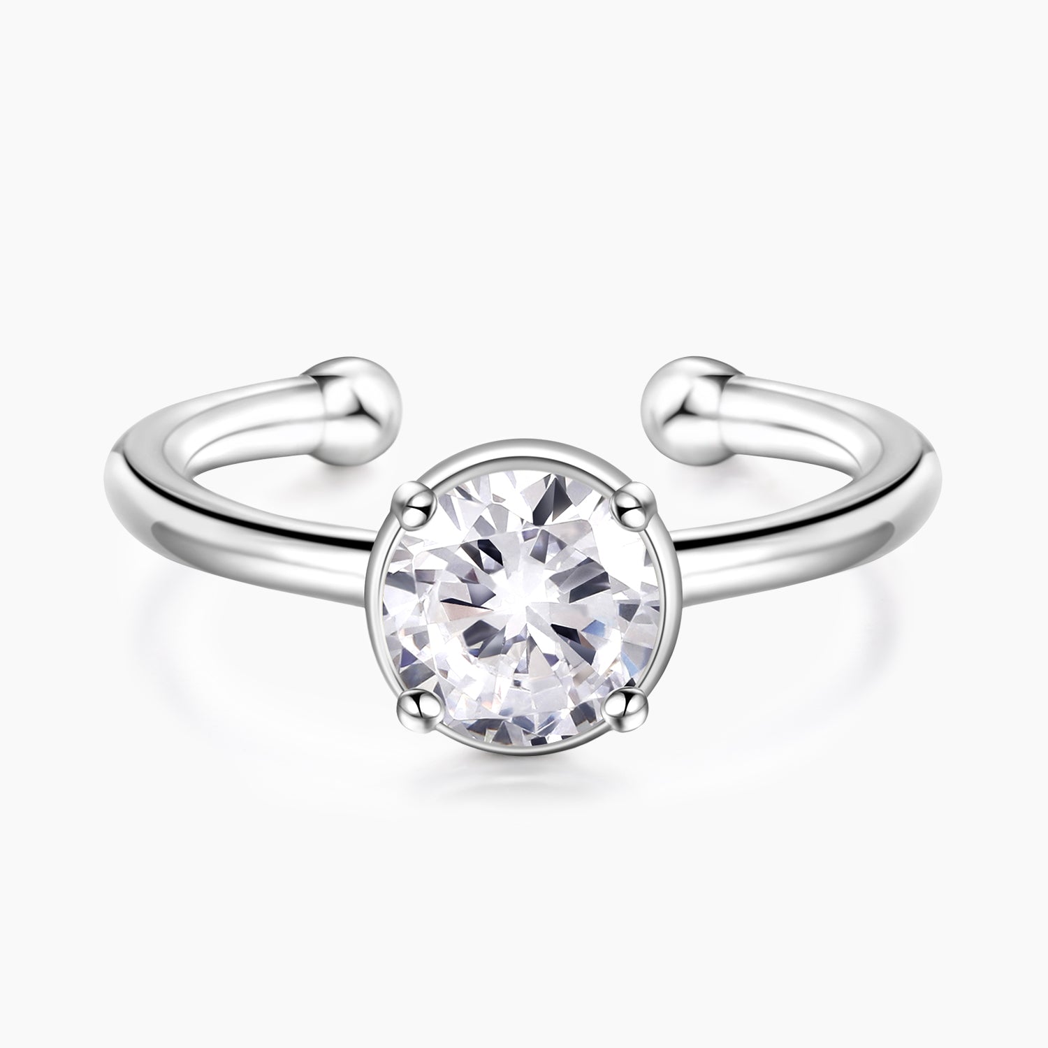 april birth stone, cz rings, april birthstone, cheap rings, stacked wedding rings, two stones