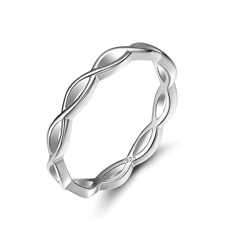 inexpensive promise ring, cheap wedding ring for him, cheap wedding rings for men, his hers wedding rings, silver knot chain ring, mens wedding rings bands