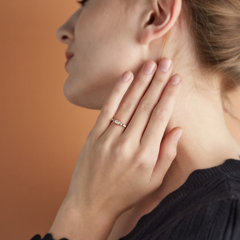 Anello di promessa di matrimonio 