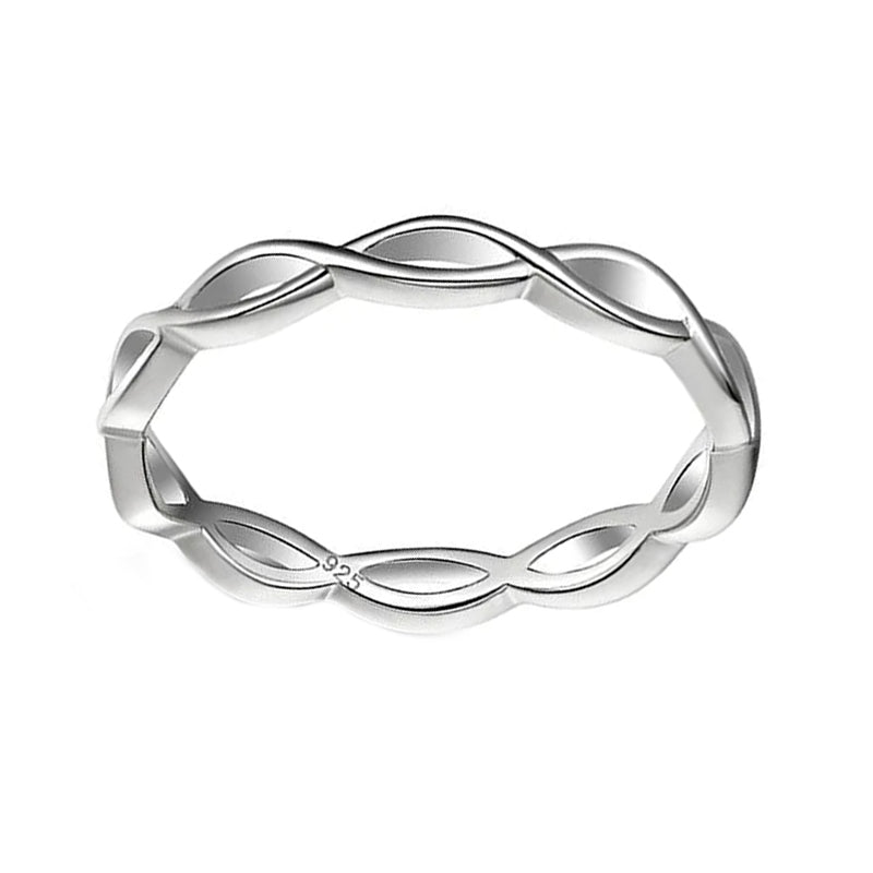 inexpensive promise ring, cheap wedding ring for him, cheap wedding rings for men, his hers wedding rings, silver knot chain ring, mens wedding rings bands