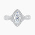 twist band gems rings; stunning wedding rings; Eamti;