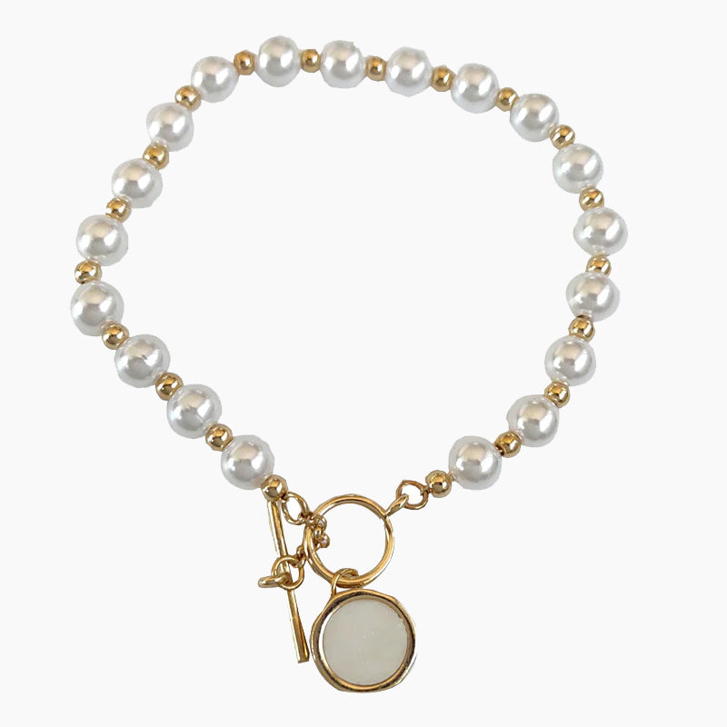 pearl bracelet, elegant bracelet, Eamti, beaded bracelet, bracelet for women