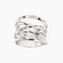 woven rings, layered rings, band rings, sterling silver