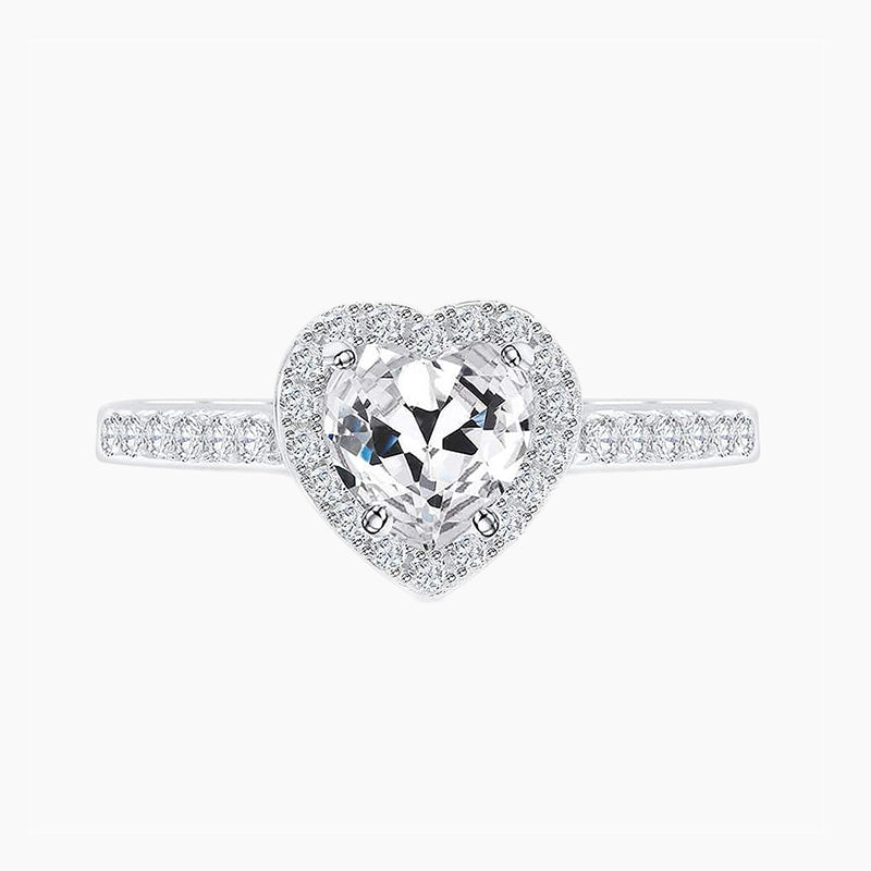 925 Sterling Heart Shaped Ring
