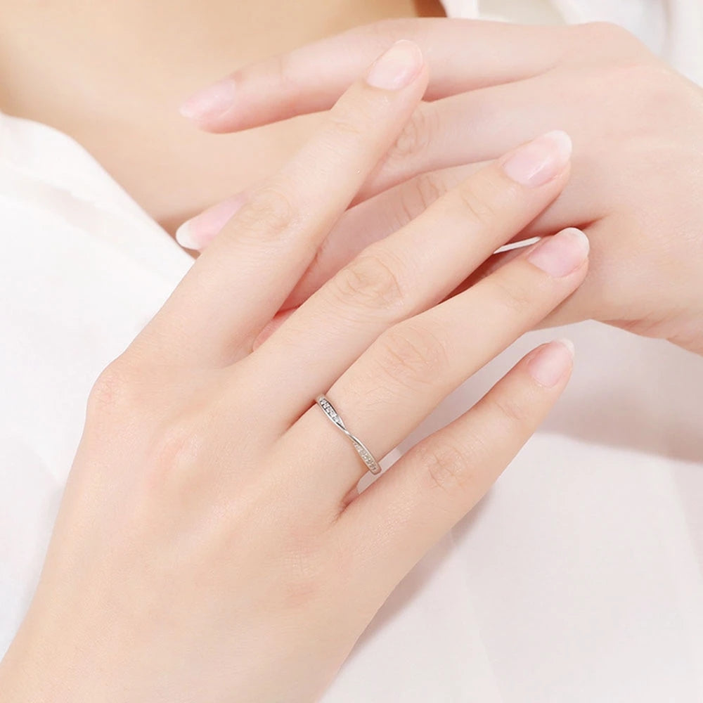 Anello Regolabile In Argento Sterling 925, Anello Righello Per Uomo E - Foto 13