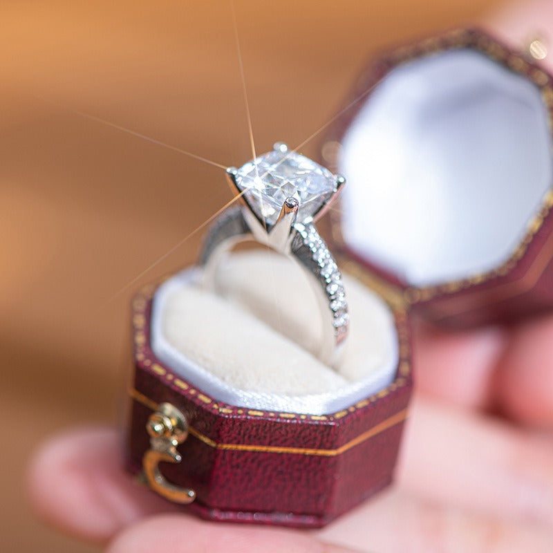 princess cut ring, travel ring under $50, cheap wedding under $50, cheap cubic zirconia rings, silver cz ring, cheap cubic zirconia engagement ring, princess ring