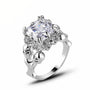 cubic zirconia rings, cz stones, cheap rings, 925 silver