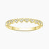 sterling silver rings; gold plated rings; heart engagement rings; Eamti, cubic zirconia ring, stackable ring