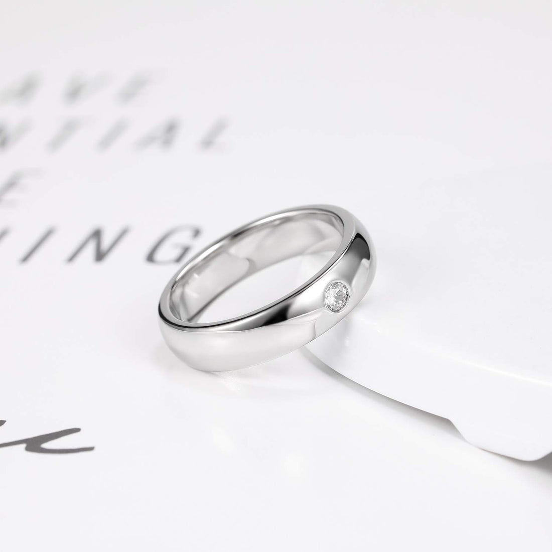 silver band rings, sterling silver rings, Eamti, inexpensive promise ring for men, cheap wedding rings for him, his hers wedding, 5mm wedding band, mens wedding band