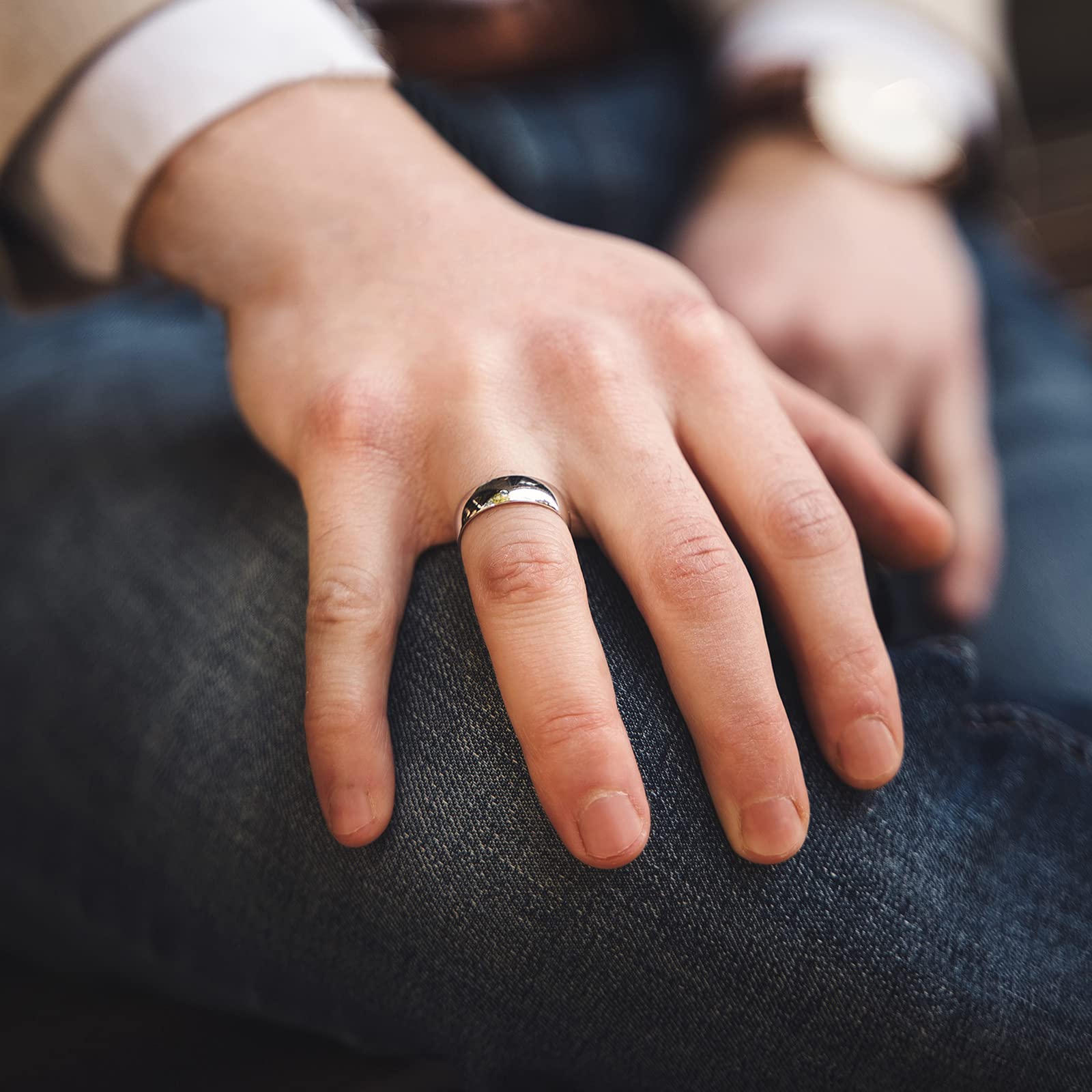 6mm rings; pure dome wedding rings; Eamti, mens band rings, s925 pure band ring, band rings for men, sterling silver band ring
