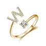 letter ring; quality rings for her; Eamti;